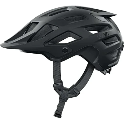 Imagen de ABUS MTB casco Moventor 2.0 de bicicleta cómodo para uso fuera carretera all mountain hombres y mujeres negro mate, M