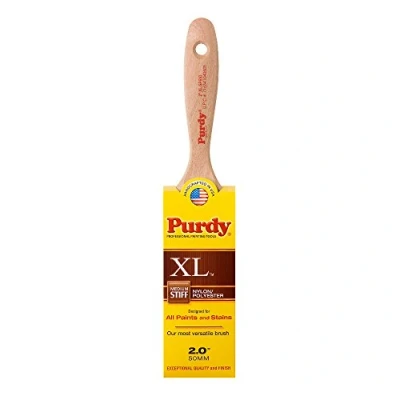 Imagen de Purdy 144380320 Cepillo XL Sprig de Nailon/poliéster con Ribete Plano, Negro, 1 count (Pack of 1)