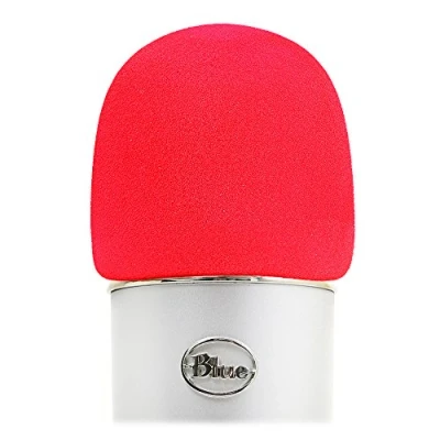 Imagen de Antipop Blue Yeti Pantallas y Filtros Anti pop Micrófono Parabrisas para &amp; Pro Condenser (Rojo) por YOUSHARES