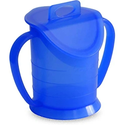 Imagen de LoopCup Aprender, mantener y volver a aprender beber La taza para todas las edades (azul)