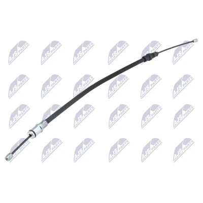 Imagen de NTY HLR CT 026 Cable de Freno Mano centro 500, 395 PEUGEOT: 807, CITROËN: Jumpy I Furgón