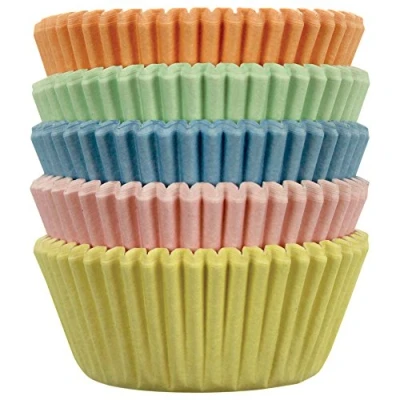 Imagen de PME BC721 Mini moldes para Hornear Pastel, Paquete de 100, hojalata, Multicolor