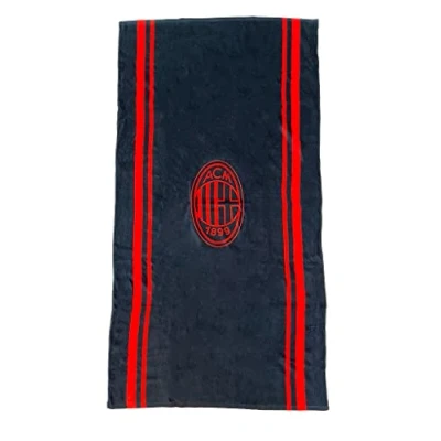 Imagen de hermet A.C. Milan, Toalla de Playa Piscina, Espuma, 90 x 170, 100% algodón, Producto Oficial, Estampado