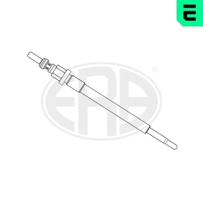 Imagen de ERA 887106 Bujía de precalentamiento 7V M10x1 MERCEDES BENZ: Clase C Berlina, T modell, S Berlina