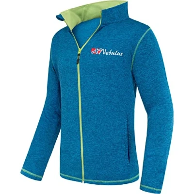 Imagen de Nebulus Chaqueta de forro polar Tanna para hombre, Malibu lima, XXXL