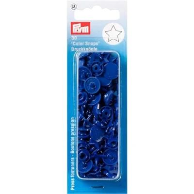 Imagen de Prym 393216 NF druckkn Color snapserver, Estrella, Azul Real