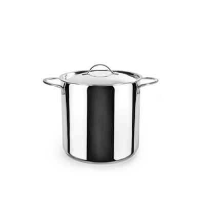 Imagen de IBILI Olla super alta con tapa noah, 20 cms, Acero inoxidable 18/10, Apta para induccion