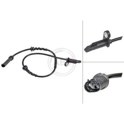 Imagen de A.B.S. 31726 Sensor de ABS activo 565 negro BMW: X1, 2 Gran Tourer