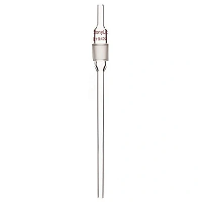 Imagen de stonylab Extendido Vidrio Adaptador Laboratorio, de Borosilicato 19/22 Entrada con Más Bajo 8 mm Goteo Tubo
