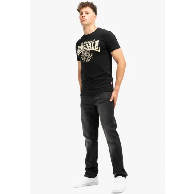Imagen de Lonsdale Bethersden Camiseta estampada, Hombre, Talla: XL, Black