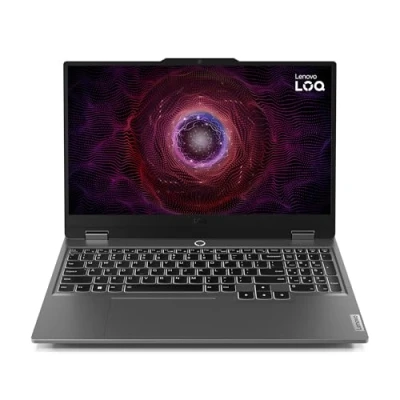 Imagen de Lenovo LOQ Gen 9 Ordenador Portátil Gaming 15.6&quot; FHD, 144Hz (AMD Ryzen 7 7435HS, 24GB RAM, 1TB SSD, NVIDIA GeForce RTX 4060 8GB, Wi Fi 6, Sin Sistema Operativo) Teclado QWERTY Español, Gris Luna