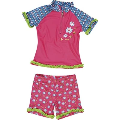 Imagen de Playshoes UV Protection Bath Set Flowers Traje De Baño, Multicolor (Original 900), 86 92 Unisex niños