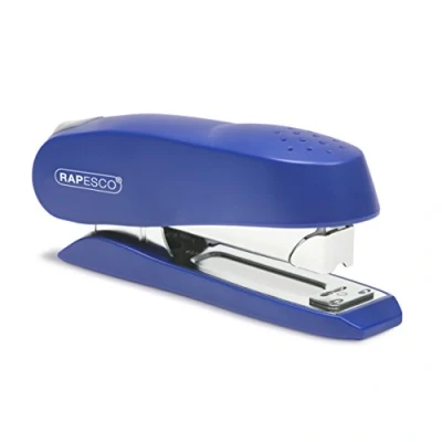 Imagen de Rapesco 0237 Luna Grapadora de Carga Frontal, 50 Hojas Capacidad, Azul