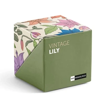 Imagen de Miquelrius Cubo de Notas Adhesivas , Variadas Portalápices Colección Vintage Lily