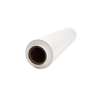 Imagen de Netuno 1 película elástica blanca 23 micrones 500 mm 2,5 kg de polietileno fundido plástica embalaje mudanza manual