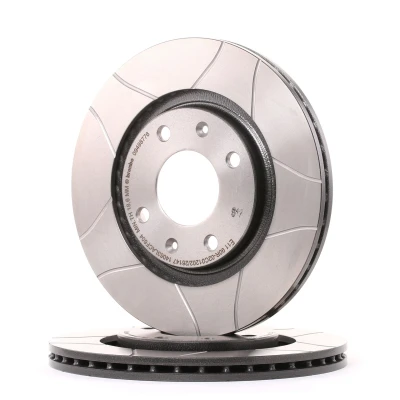 Imagen de BREMBO MAX LINE 09.4987.76 Disco de freno 266 20,5 4 ventilación interna, ranurado revestido con tornillos CITROËN: Xantia Hatchback norauto, oscaro,