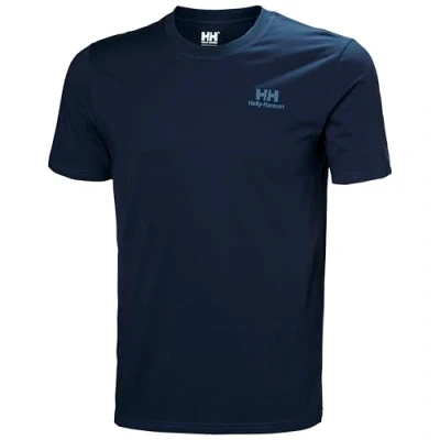 Imagen de Helly Hansen Camiseta Nord Graphic para Hombre, 599 Navy, S