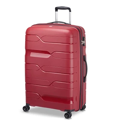 Imagen de Modo by Roncato MD1 Carro Ampliable rígido Grande con TSA, Azul Oscuro, Trolley Grande, Maleta rígida Parte Central expandible y Ruedas giratorias