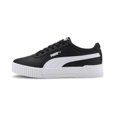 Imagen de PUMA Carina L, Zapatillas Bajas Mujer, Schwarz Black White White, 37 EU