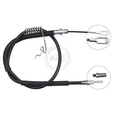Imagen de A.B.S. K13960 Cable de Freno Mano 1266 Discos para dirección izquierda/derecha FORD: Transit Mk6 Furgón