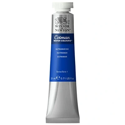 Imagen de Winsor &amp; Newton Cotman Tubo Acuarela, 21 ml, Color Ultramar