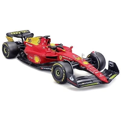 Imagen de BBURAGO Hierro F1 75 Italy Monza GP 2022 1/18, Rojo y Amarillo