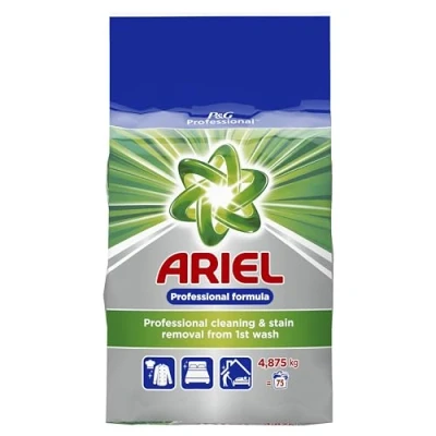 Imagen de Ariel Professional Detergente En Polvo Para Lavadora Regular, 150 Lavados, 9.75 kg, Eliminación De Manchas Y Limpieza Increíbles Desde El Primer Lavado