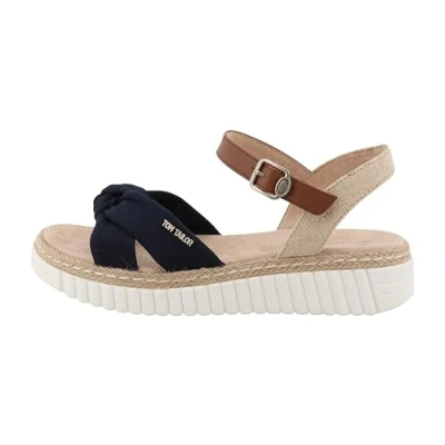 Imagen de TOM Tailor Sandalias con plataforma, Mujer, Talla: 41, Navy Zapatos