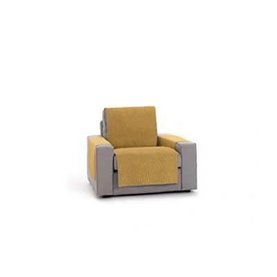 Imagen de Eysa Salvasofá o Funda de sofá práctica Rabat 1 Plaza Color 05/Mostaza