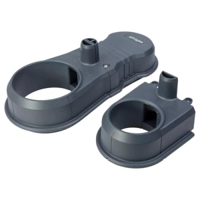 Imagen de wolfcraft Sistema de aspiración HSD 68/100 5954000 polvo uso universal, ideal para trabajos con sierras corona y brocas