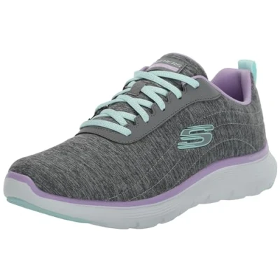 Imagen de Skechers Flex Appeal 5.0, Zapatillas de Deporte Mujer, Gymt Grey Multi, 41 EU