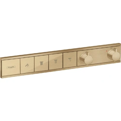 Imagen de hansgrohe 15382140 Termostato, Bronce Cepillado