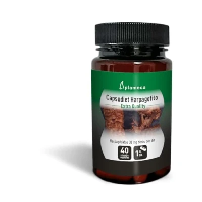 Imagen de PLAMECA Harpagofito Capsudiet, Mejora Dolencias de Articulación y Favorece el Bienestar Digestivo, Antiinflamatorio Antiálgico, Combate Dolor 40 Cápsulas Vegetales