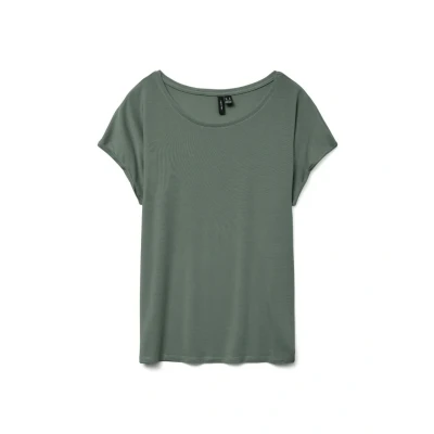 Imagen de Vero Moda AVA Camiseta básica, Mujer, Talla: XXL, Laurel wreath