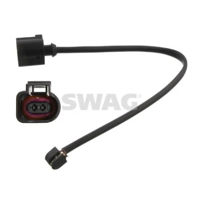Imagen de SWAG 30 93 4497 Sensor de Desgaste Pastillas Frenos Eje delantero, izquierda, derecha PORSCHE: Cayenne, Panamera, AUDI: Q7