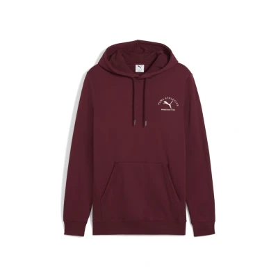 Imagen de Puma Class Graphic Jersey con capucha, Hombre, Talla: XS, Ruby shimmer