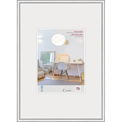 Imagen de walther design KVX070S New Lifestyle marco de fotos plástico con cristal acrílico, 50 x 70 cm, dorado