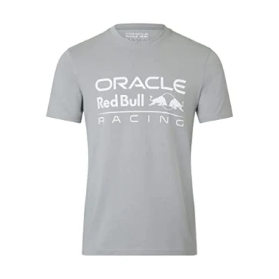 Imagen de Red Bull Racing Camiseta Oficial de Formula 1 F1 Team Logo Gris XL
