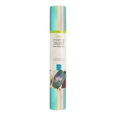 Imagen de Cricut Holo Vinyl Sampler Neon Riot 12X24 (3), Multicolour, one size, 3