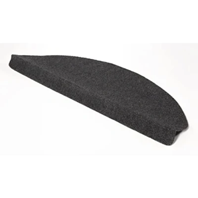 Imagen de andiamo Alfombrilla para peldaños (autoadhesiva, fácil de Limpiar, 15 Unidades) Color Gris Oscuro (290337)