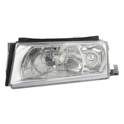 Imagen de VAN WEZEL 7621961 Faros izquierda H4 para circulación por la derecha con servomotor reg. alcance luces P43t SKODA: Octavia I Hatchback