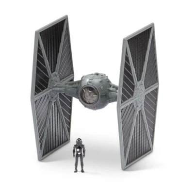 Imagen de Bizak Star Wars Nave 8 cm Tie Fighter Gris, e Incluye 1 Figura (62610004)