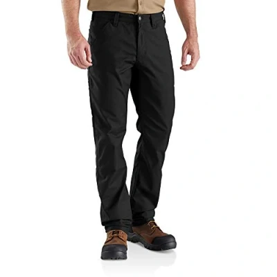 Imagen de Carhartt, Hombre, Rugged Professional Pantalón De Trabajo, En Lona Con Tecnología Flex®, Ajuste Ligeramente Holgado, Negro, W32 / L34