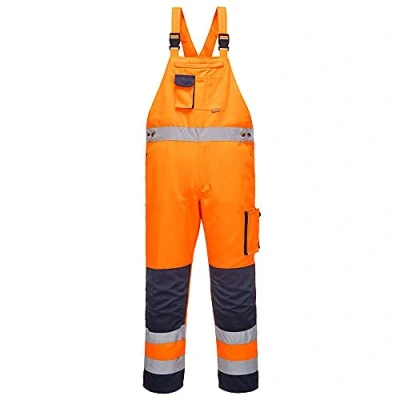 Imagen de Portwest Peto De Alta Visibilidad Dijon, Tamaño: L, Color: Naranja/Marino, TX52ONRL