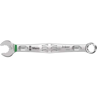 Imagen de Wera 6003 Llave combinada de anillo y boca Joker, 9 x 120 mm