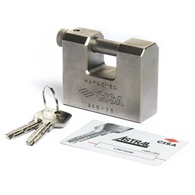 Imagen de Cisa 28553.75.0 Candado astral t.a.q. 75mm arco=13.5