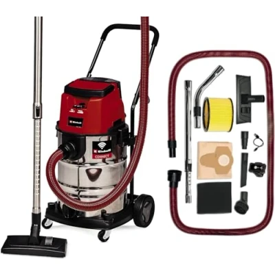 Imagen de Einhell Professional Aspirador de seco húmedo con batería TP VC 36730 S Auto Solo Power X Change (iones litio, 36 V, función conectividad, ECO/BOOST, sin ni cargador)