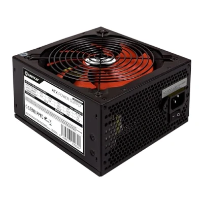 Imagen de UNYKAch Fuente de Alimentación ATX 550W Gaming, con Ventilador 140 mm Silencioso y Corrector Potencia (PPFC)
