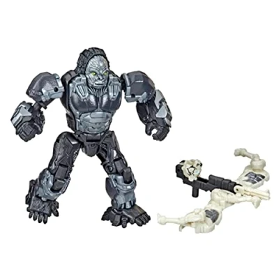Imagen de Transformers Película Rise of The Beasts Beast Alliance Pack Doble Weaponizers Juguete de Optimus Primal A Partir 6 años 12,5 cm