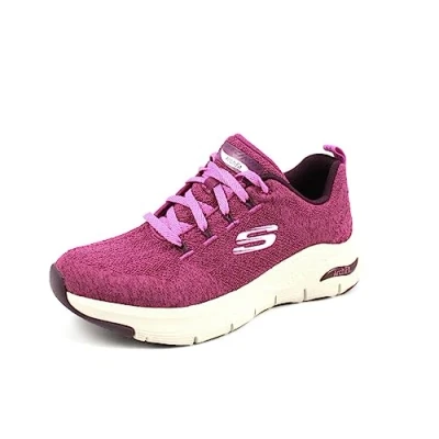 Imagen de Skechers Arch Fit Comfy Wave, Zapatillas Mujer, Red, 43 EU